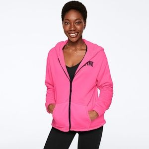 Victoria's Secret PINK Reversible Sherpa Hoodie